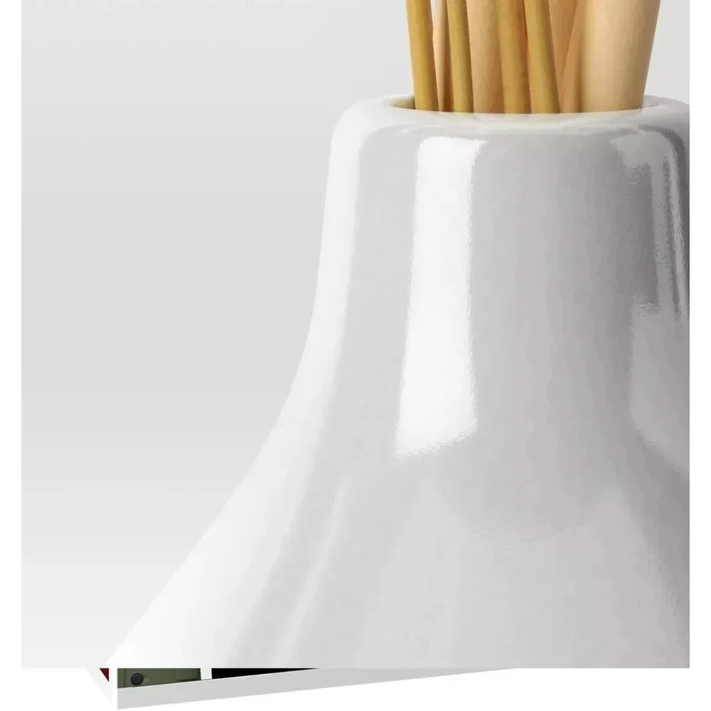 Threshold Set of 2 Wheat & Foxtail Luxe Pink Pampas Arrangement & Ceramic Vase